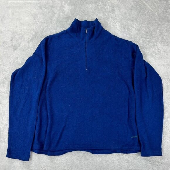 Vintage Patagonia Capilene Blue Fleece 1/4 Zip Pullover Men's Size Large 43482 - Picture 1 of 13
